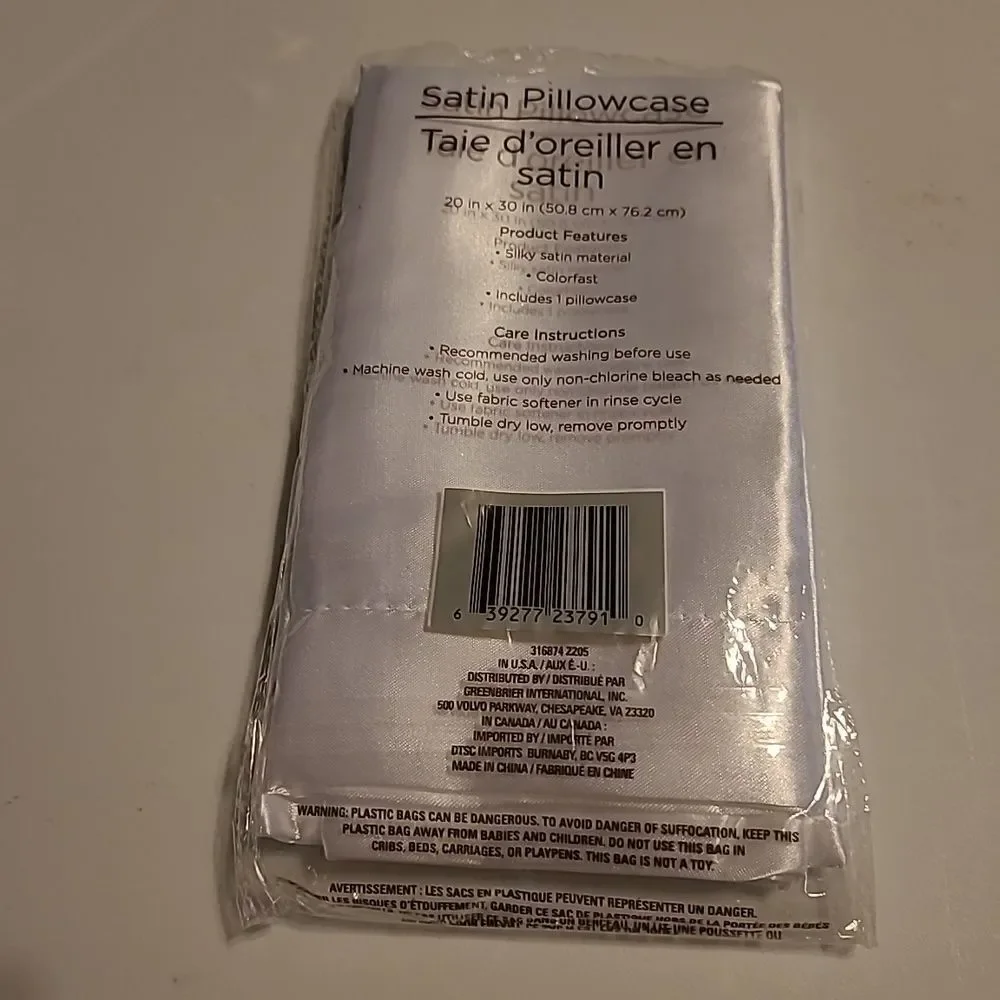 Satin Pillowcase